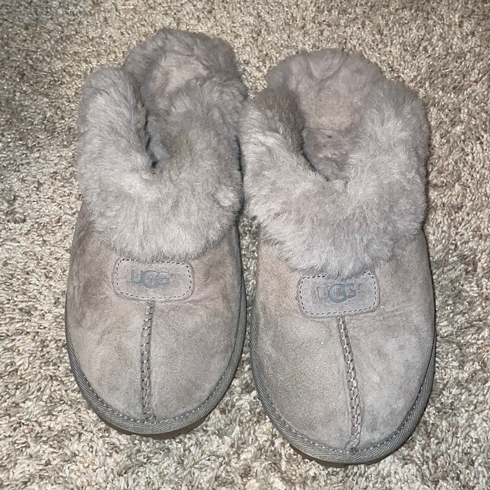 Gray Ugg Slippers